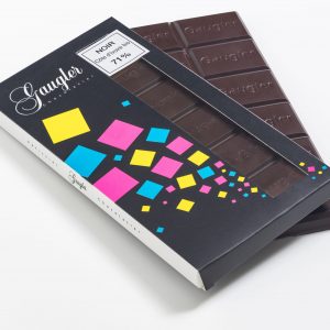 Tablette au chocolat Noir Côte d'Ivoire Bio 71% de cacao