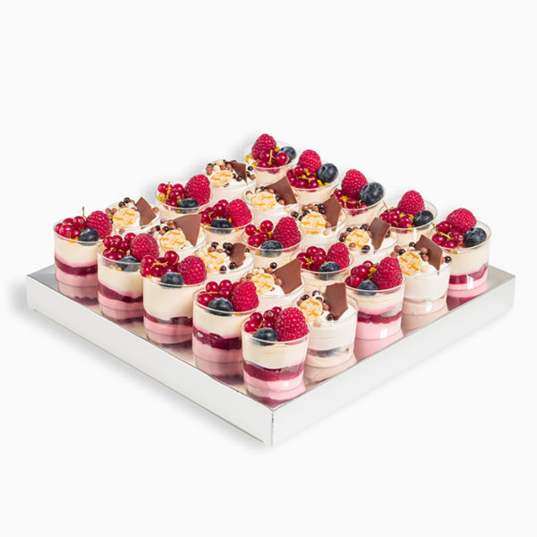 Mini verrines sucrées