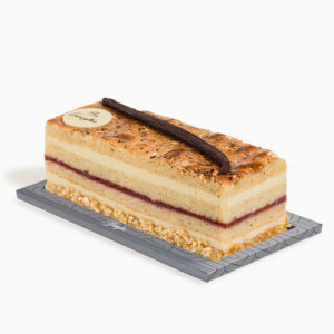 Cake vanille fraise (sans gluten)